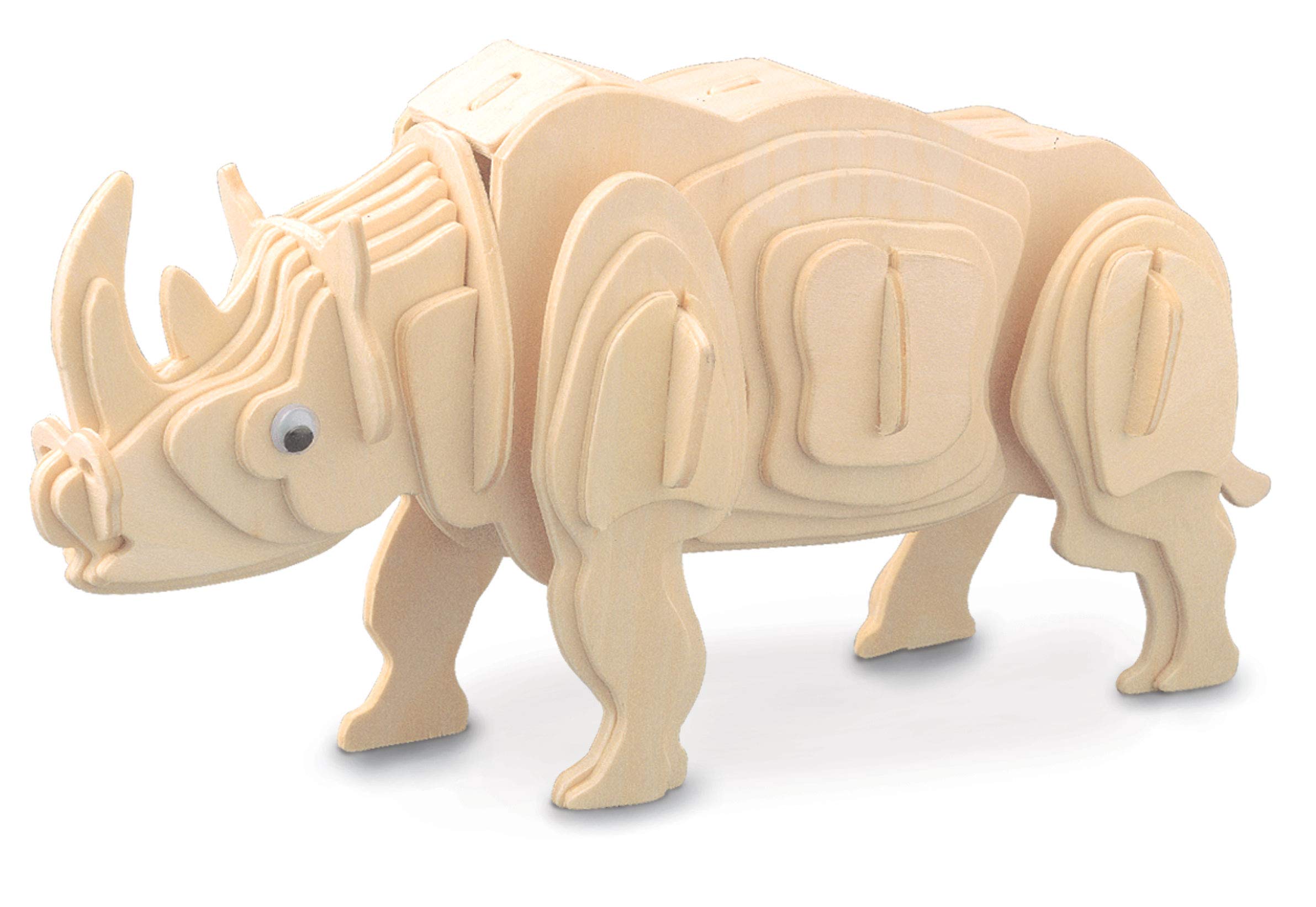 Quay Rhinoceros Woodcraft Construction Kit FSC