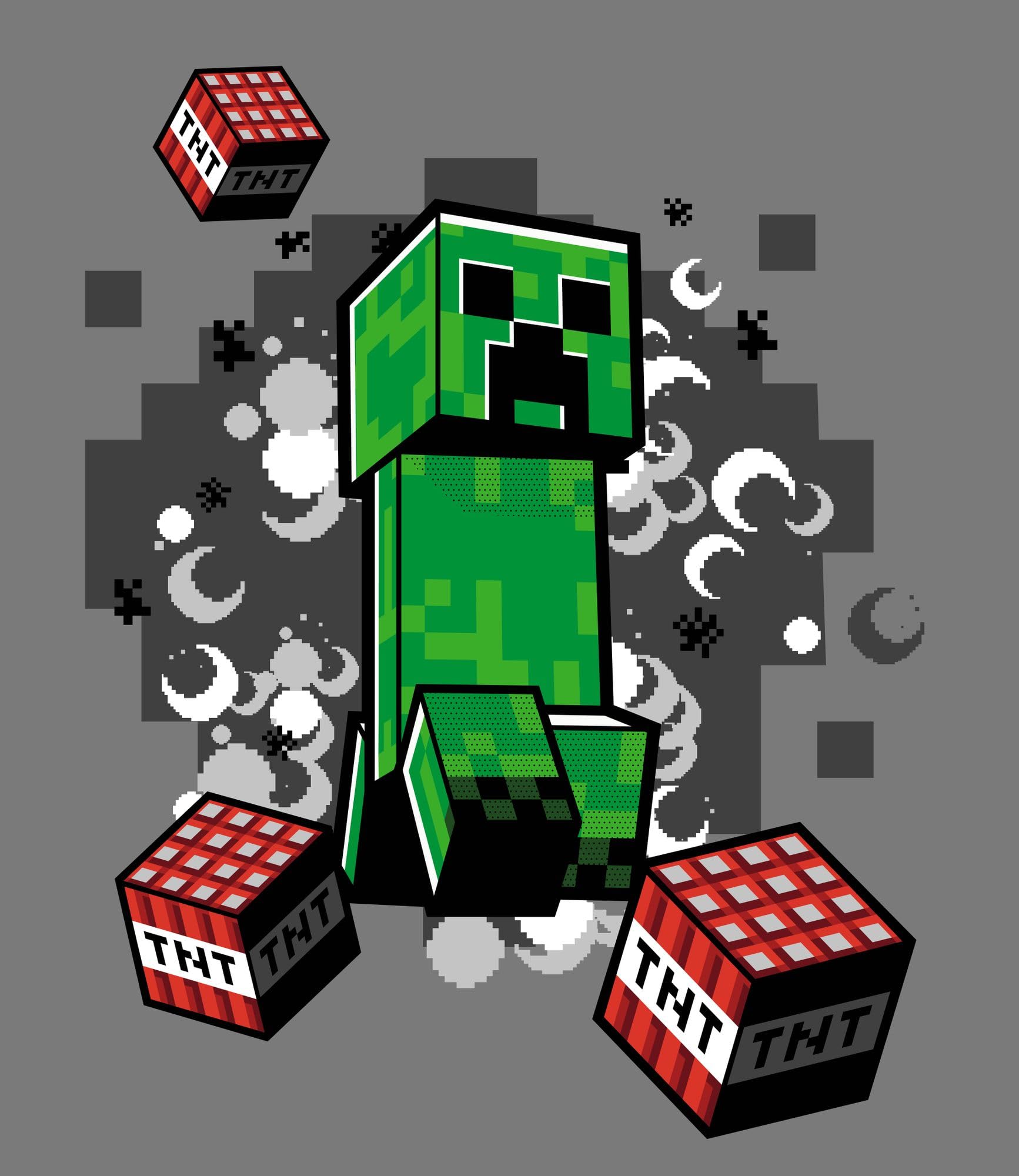 Aymax Minecraft Fleece Blanket 130 x 160 cm