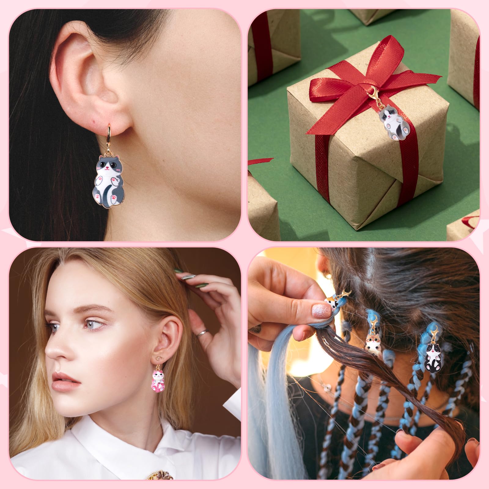 COGCHARGER 14 Marqueur De Maille En Alliage Émaillé Amovible