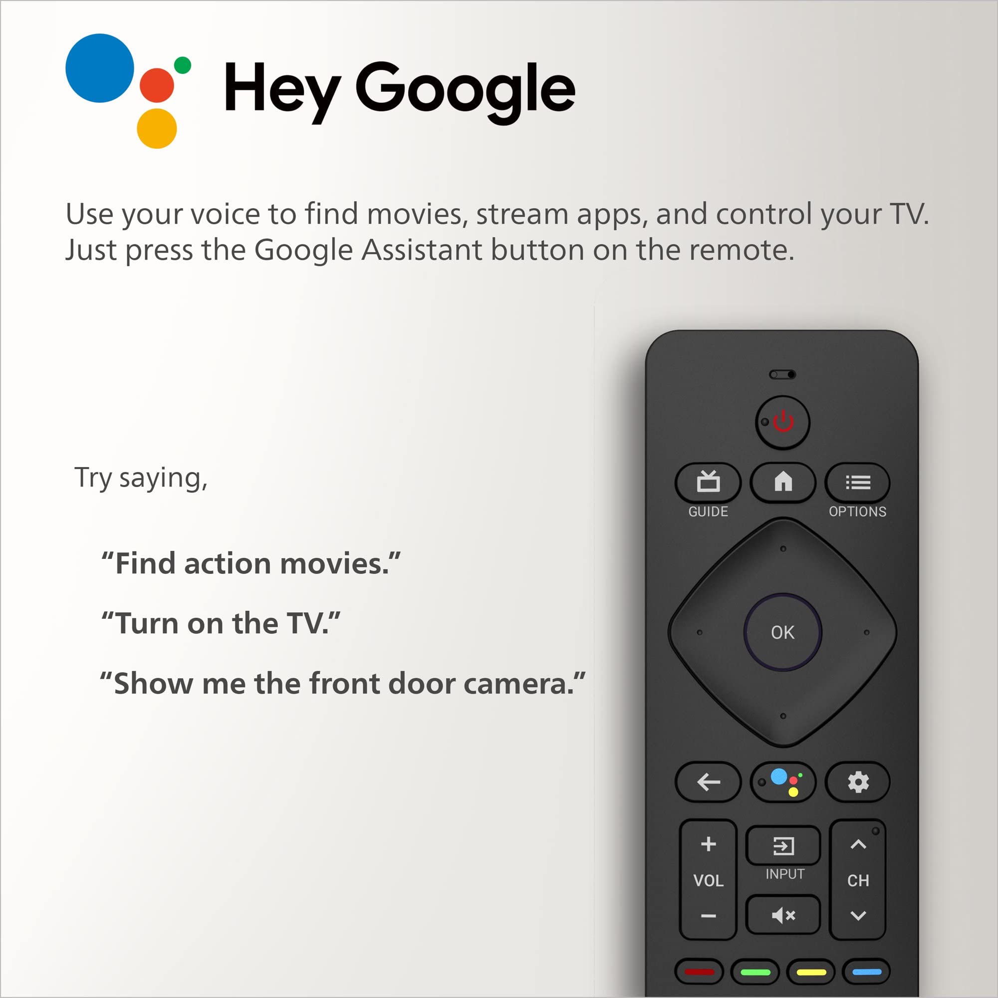 PHILIPS 55-Inch Class 4K 2160p Smart LED TV HDR Game Mode Google Assistant & Chromecast Built-in Bluetooth Connectivity 55PUL7552/F7 (Renewed)