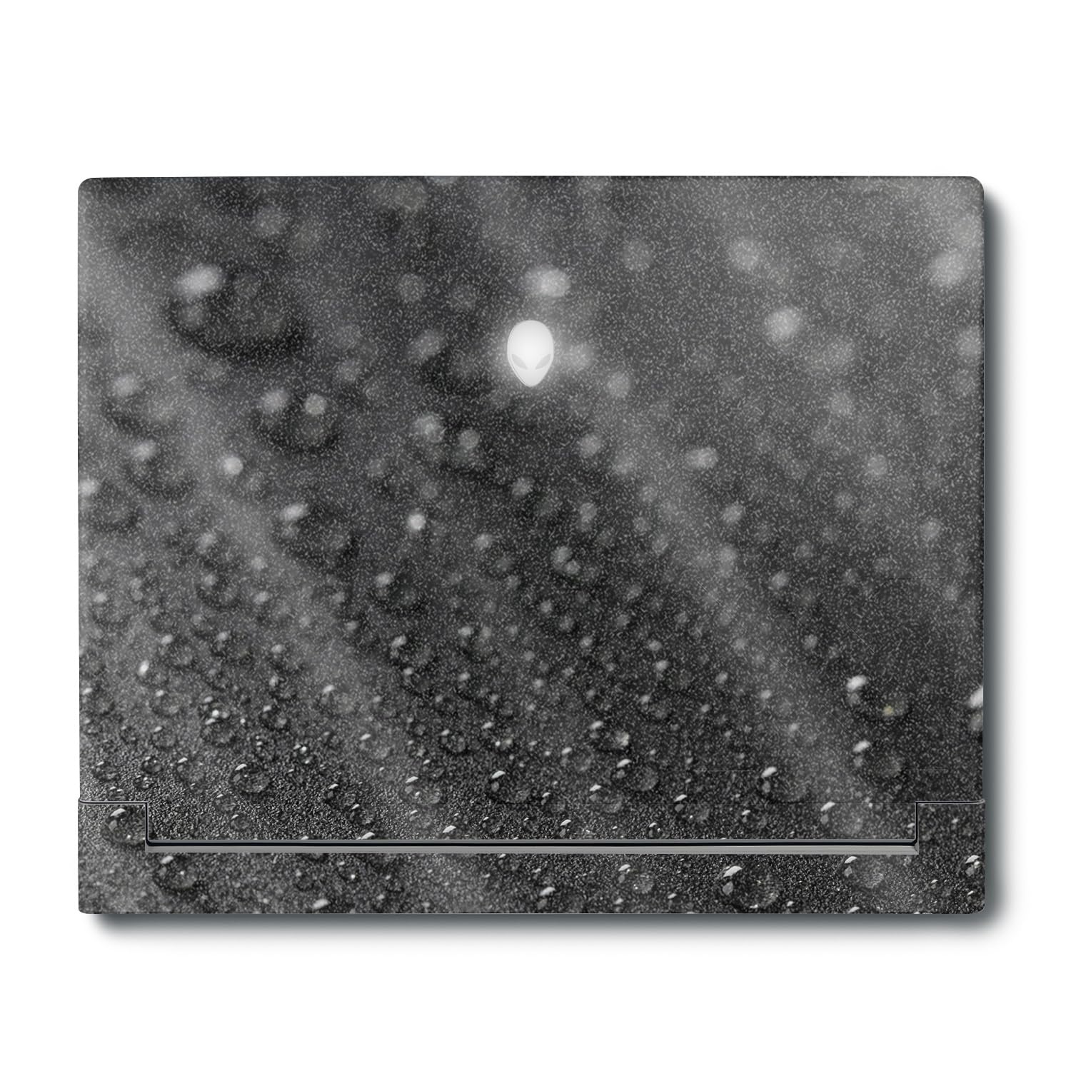 MightySkins Glossy Glitter Skin Compatible with Alienware X16 R1 (2023) Full Wrap Kit - Dewdrop | Protective, Durable High-Gloss Glitter Finish | Easy to Apply &amp; Change Styles | Made in The USA