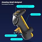Tablette PC Gamepad, PC à quatre doigts Complète Jeu Joystick Gamepad pour système Android/iOS (jaune)