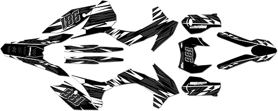 Graphics Kit for KTM 200XC-W,250XC-W,300XC-W,450XCF-W and 500XCF-W (2016) TWITCH Series White 21 Mil - Pro Edition - Dirt pit bike sticker, no-plastics
