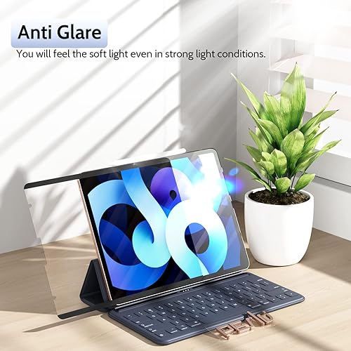 Miniatura 4 de Paquete de 2 protectores de pantalla magnéticos para iPad Air 5 4 y iPad Pro de 11 pulgadas (2018-2022), se siente como escribir dibujo en papel,