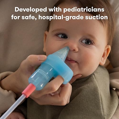 Miniatura 2 de Frida Baby Aspirador nasal eléctrico NoseFrida Pro para bebé, succión de grado hospitalario, succión de nariz para bebés y niños pequeños, aspirador