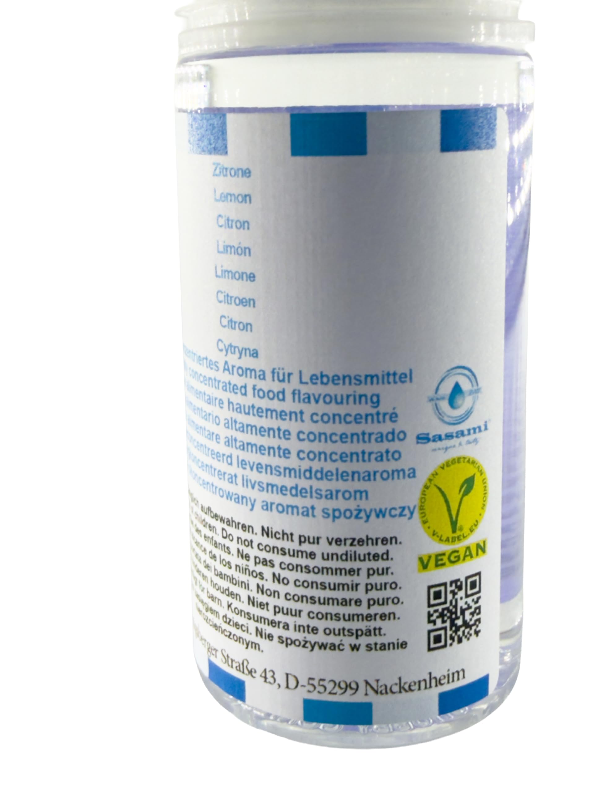 Zitrone Aroma Konzentrat - Vegan - Sasami - 100ml