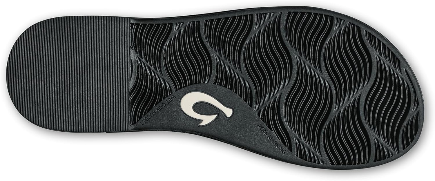 OLUKAI Tiare Women's Slide Sandals, Premium Leather & Stylish Design, All-Day Comfort & Support - Image 4