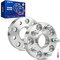 Vista 133 de KAX Espaciadores de rueda 4x4, adaptadores de espaciadores de rueda de 1" con pernos de 1/2" x20, diámetro del cubo de 59 mm, 2 piezas para Xpress