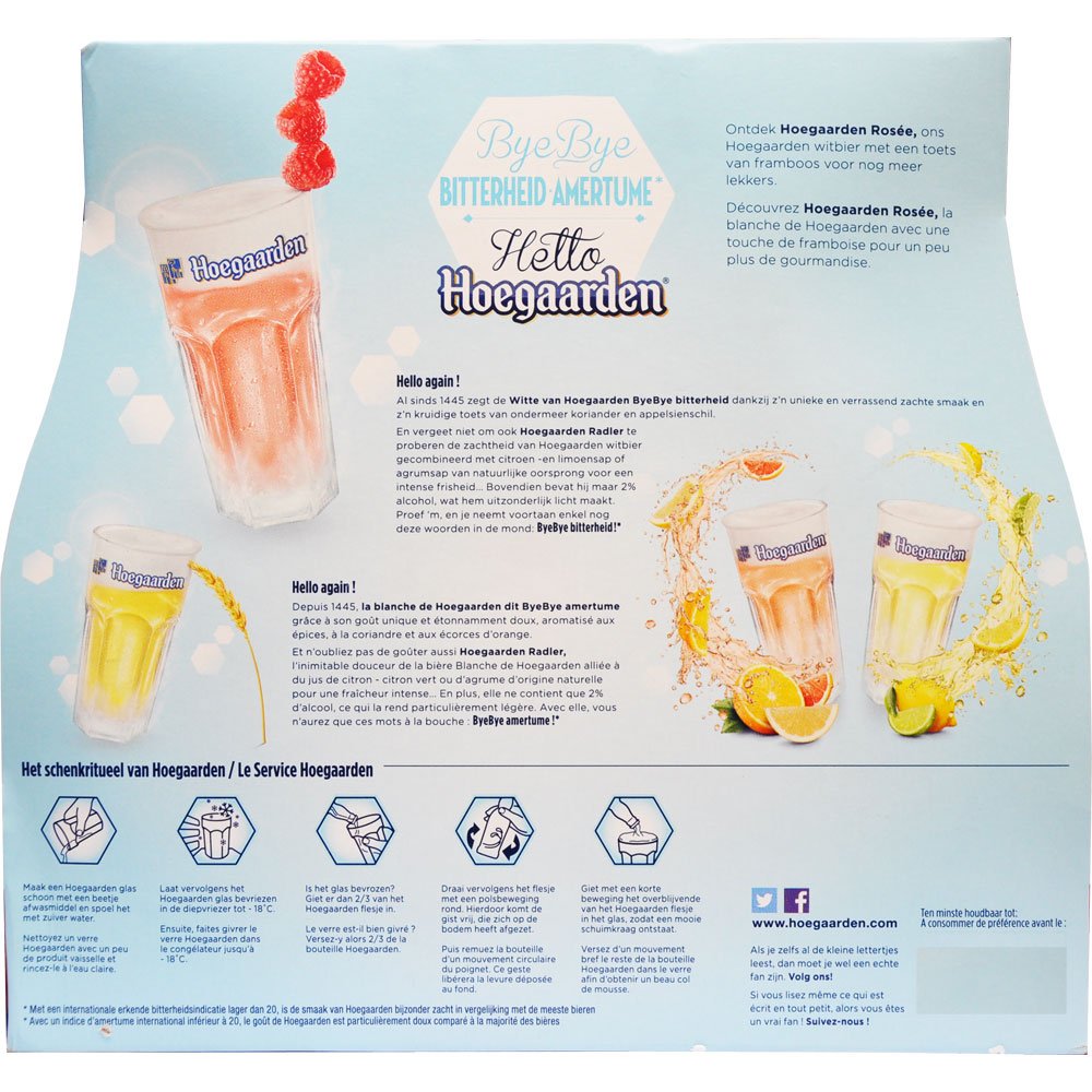Belgisches Bier Hoegaarden Rosee 8x250ml. 3,0%Vol Weißbier