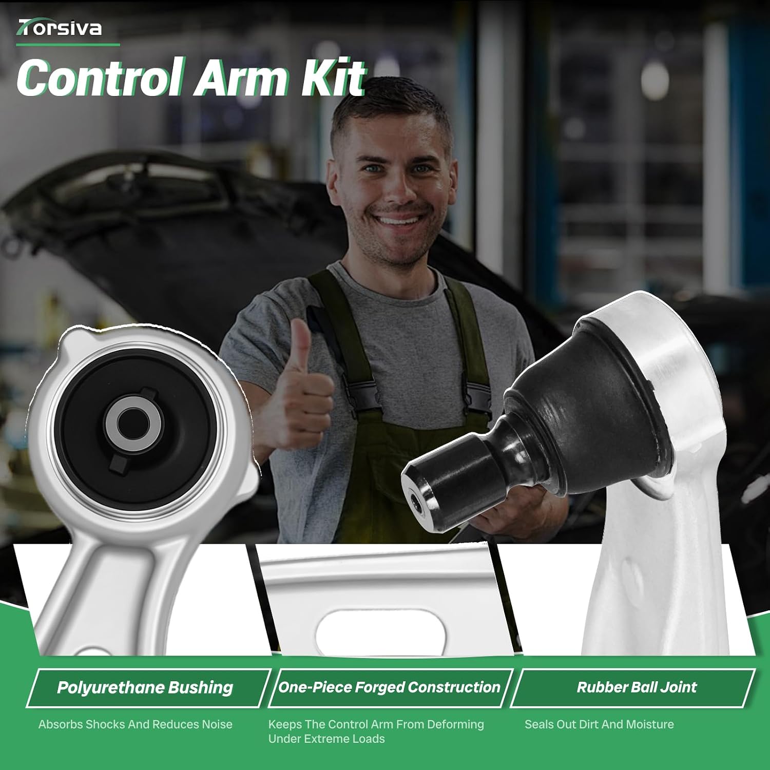 2pc Front Lower Control Arm Ball Joint Compatible with Fit for Nissan Murano 2015 2016 2017 2018 2019 2020 2021 2022 2023 2024#OE K623478 K623479