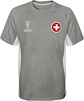 Vista 5 de Outerstuff International Soccer Camiseta clásica de manga corta para hombres de la Copa Mundial de la FIFA