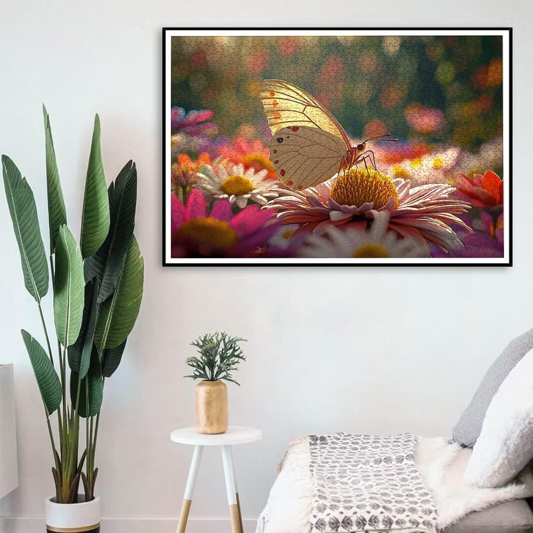 Puzzle 2000 Pezzi, Puzzle Farfalla, Misura: 100x71cm, Regalo Donna -8795