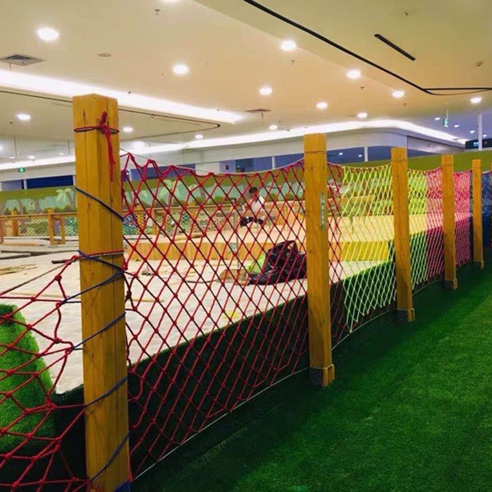 Kletternetz Für Den Außenbereich, Kinder Nylon Schutznetz Für Innen Spielplatz Schaukel Garten, Balkon Und Treppe Sicherheitsnetz Für Kinder Und Spielzeug, 62 Größen