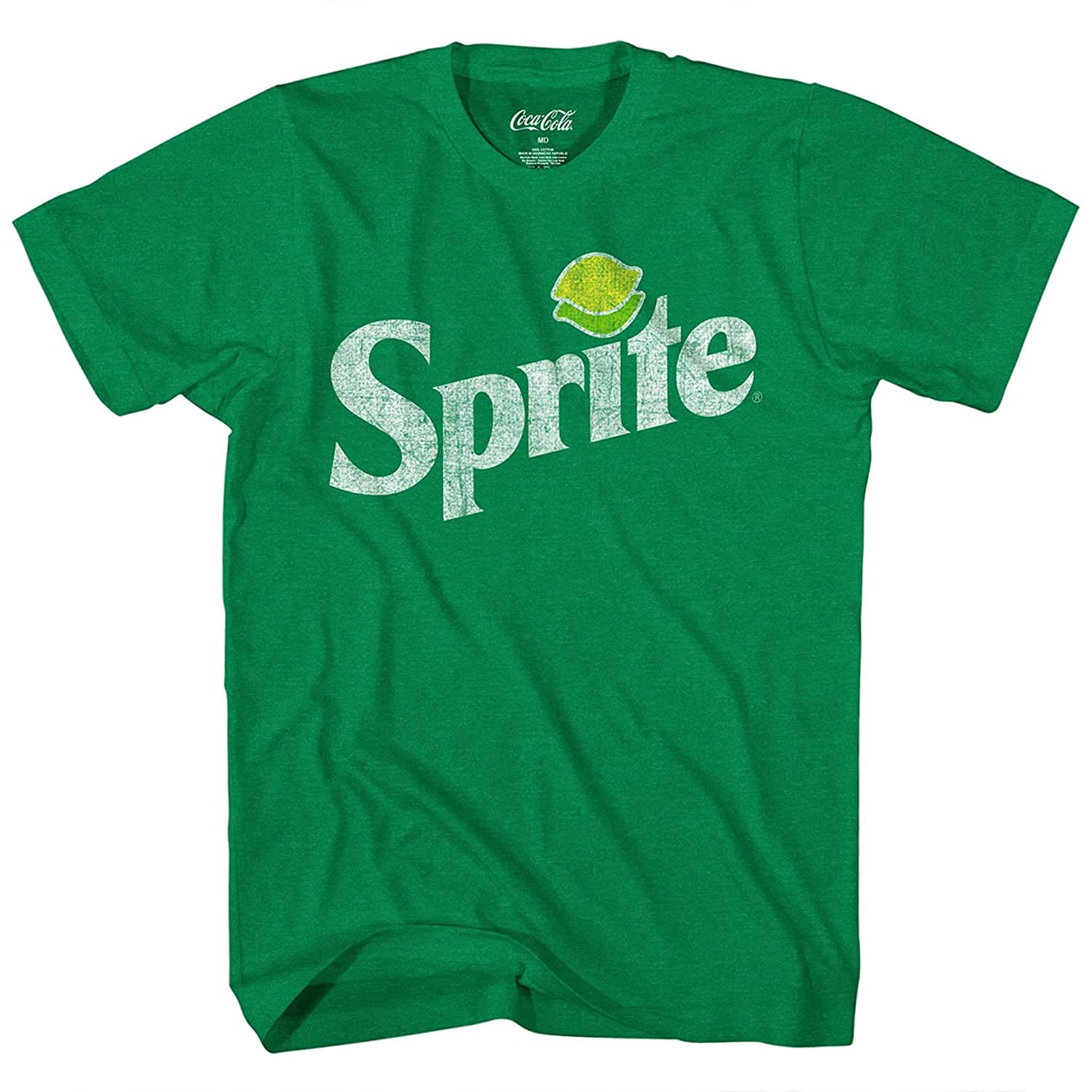Coca-ColaMens Green Sprite Throwback Shirt - Obey Your Thirst Tee – Sprite Soda Classic T-Shirt