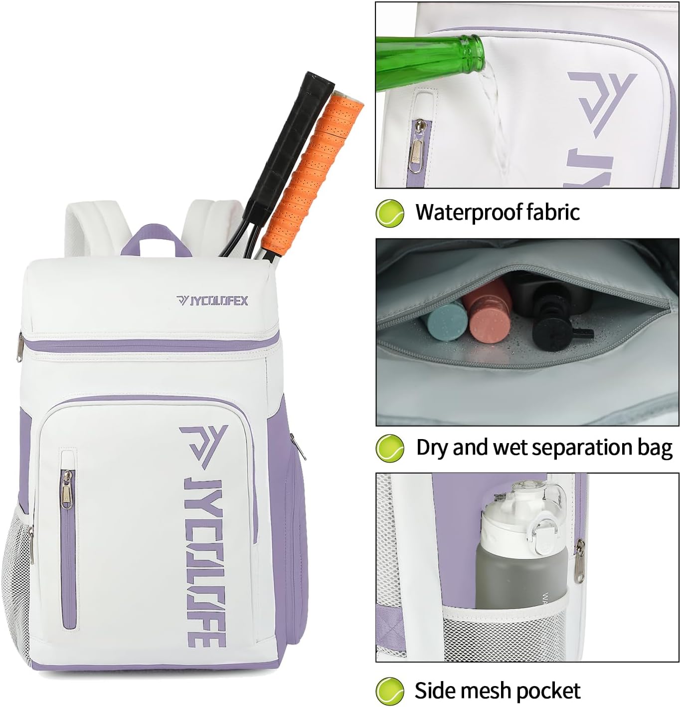 gym duffel bag backpack wrestling bag with shoe compartment 4 kinds of back method waterproof sports walking laptop - Image 9