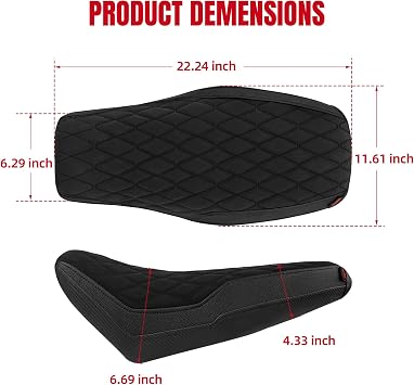 2-Up Motorcycle Seat Replacement for Honda Grom MSX 125 2014-2015