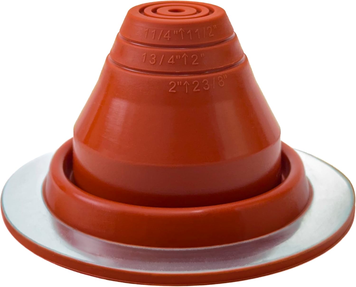 Silicone High Temperature Pipe Flashing #3 - Fits Pipes 2-1/4” to 5” OD