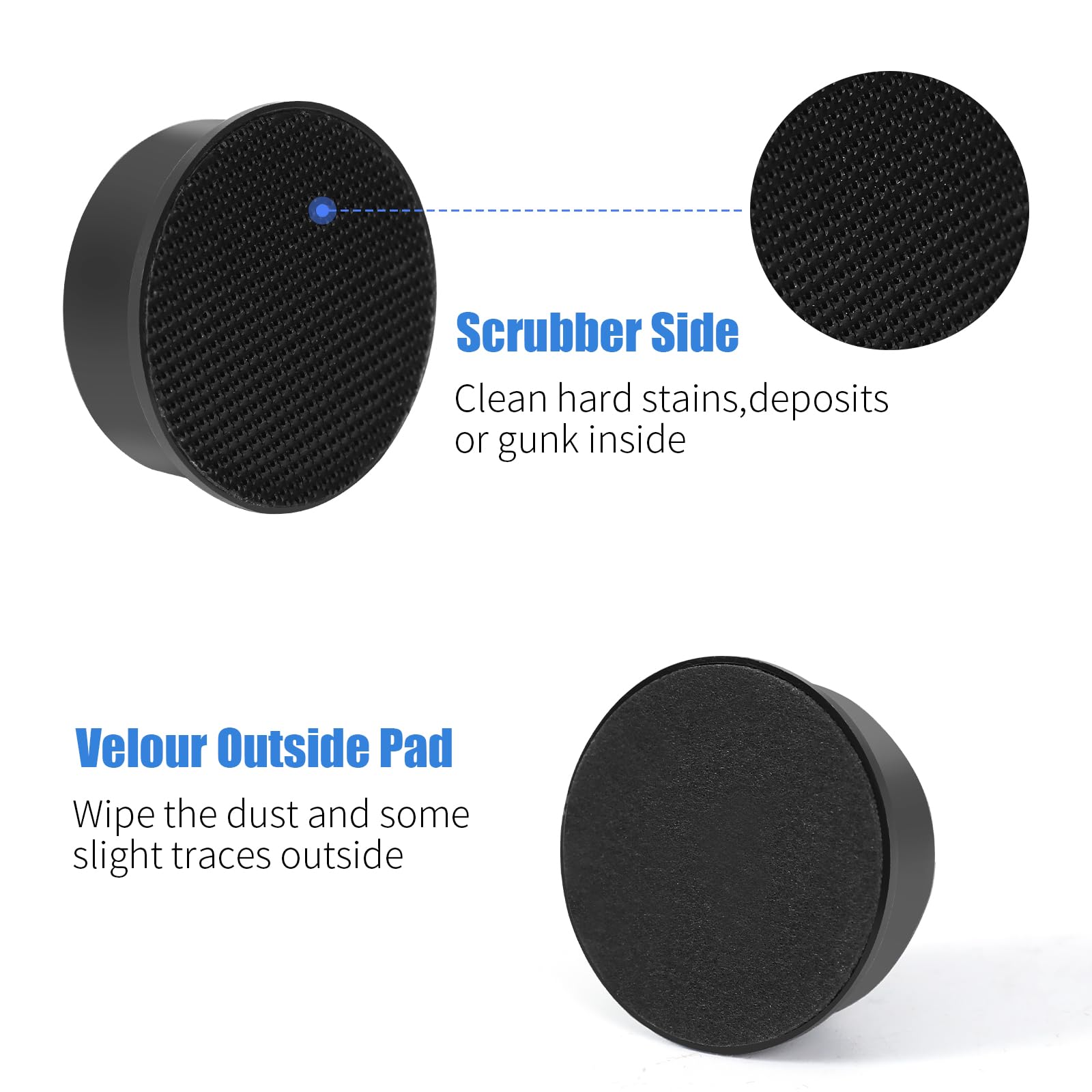 AQUANEAT Aquarium Magnetic Brush, Glass Fish Tank Cleaner, Algae Scraper, Not for Acrylic and Plastic - image 5