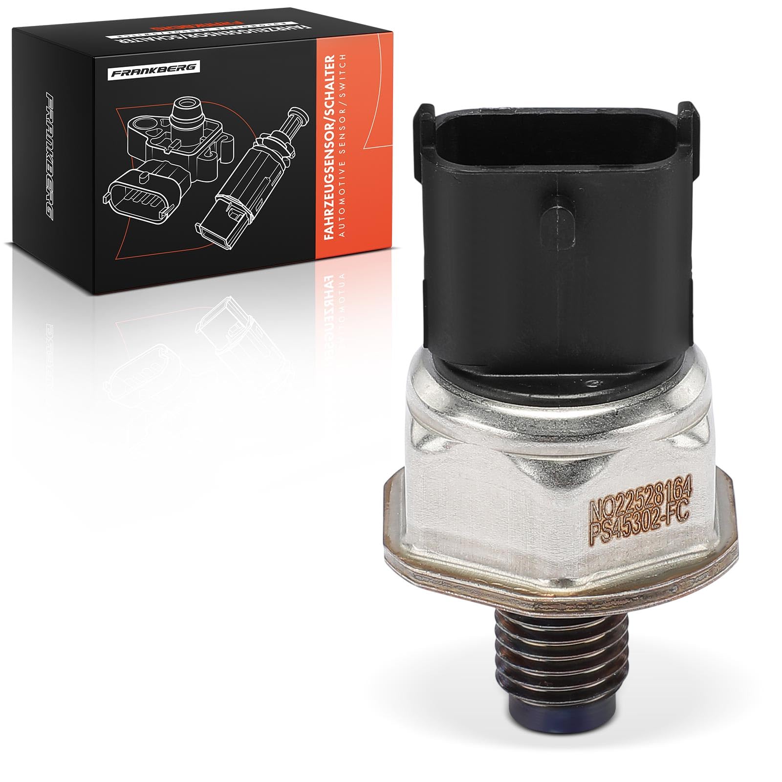 Frankberg Sensore pressione carburante 3-Poli Compatibile con Astra J CaR.A.Van P10 Meriva B MPV S10 Astra J P10 Replace# 45PP3-2