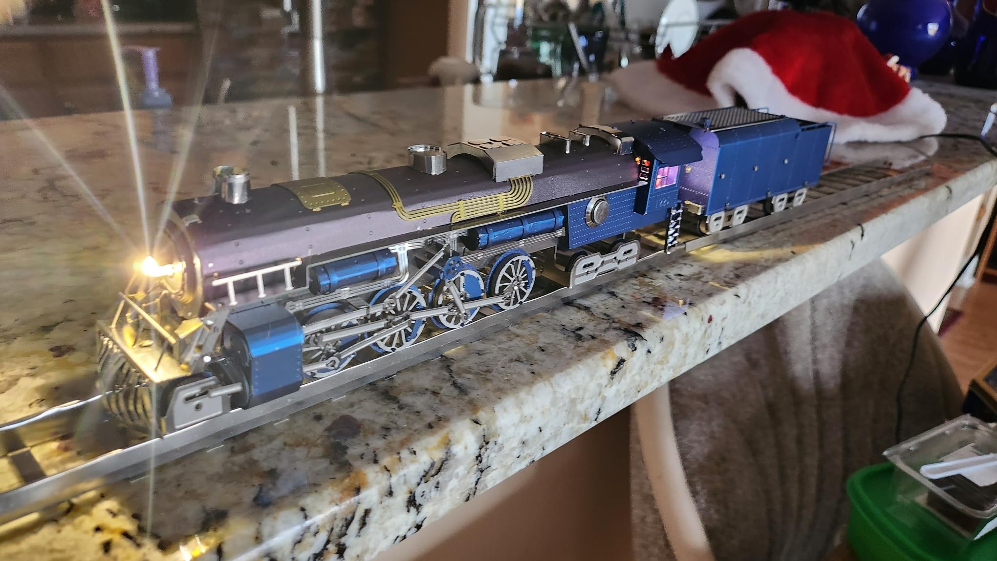 METAL-TIME Polar Steel Model,Metal Model Kit, 3D Metal Model Kits to Build for Adults POLAR STEEL MAGIC EXPRESS COLOR VERSION - Image 3