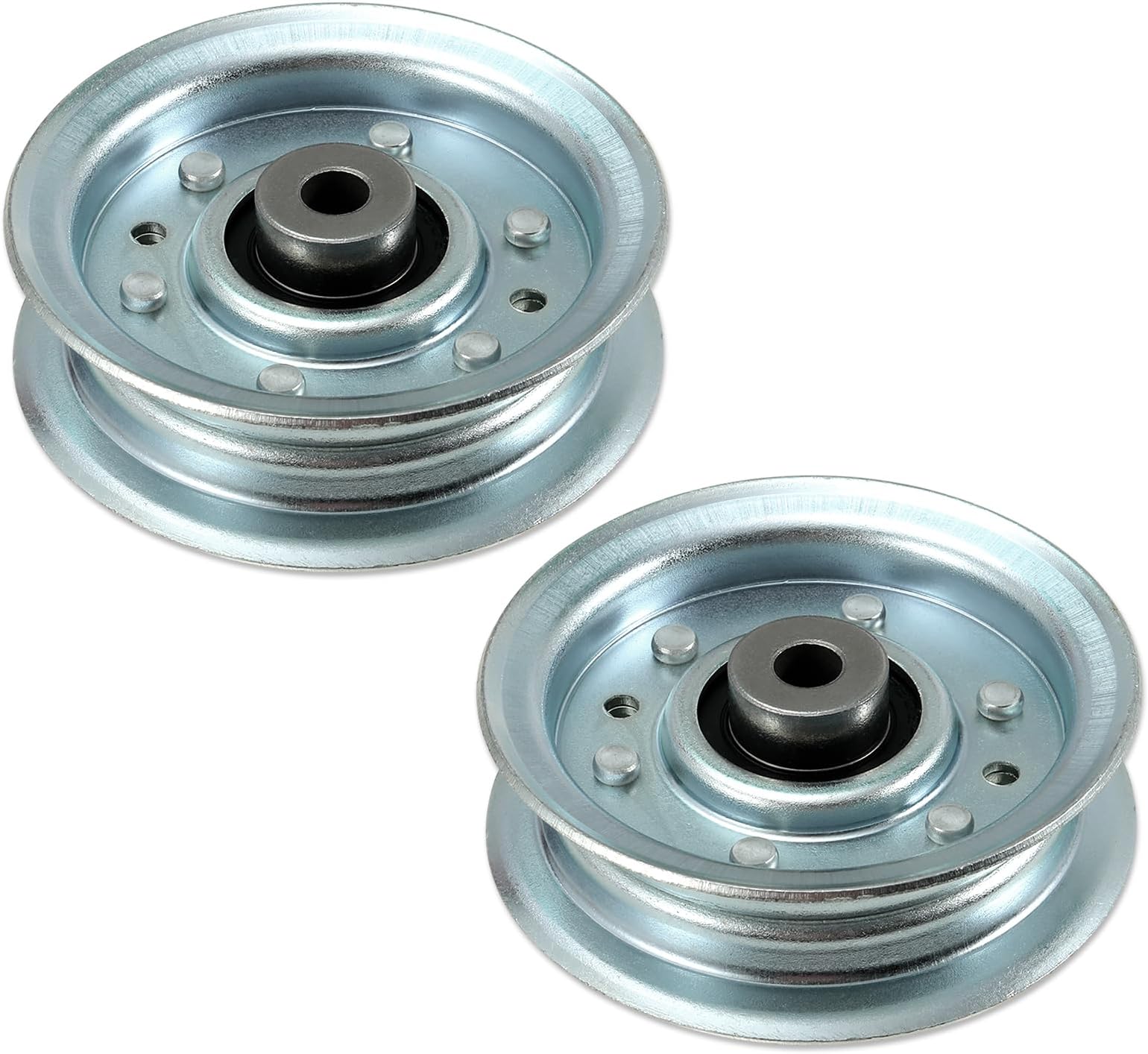 Flat Idler Pulley All Deck Sizes fits Scotts S2046 S2048 S2348 S2546 S2554 main image 1