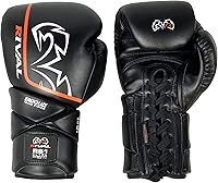 Vista 2 de RIVAL Boxing RS1 2.0 Ultra Pro Sparring Guantes, cierre con cordones, microfibra súper resistente, forro interior suave y acolchado de alta densidad