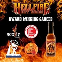 Vista 7 de Hellfire Hot Sauce Not Your Mama's BBQ Salsa picante Piña Fatalli