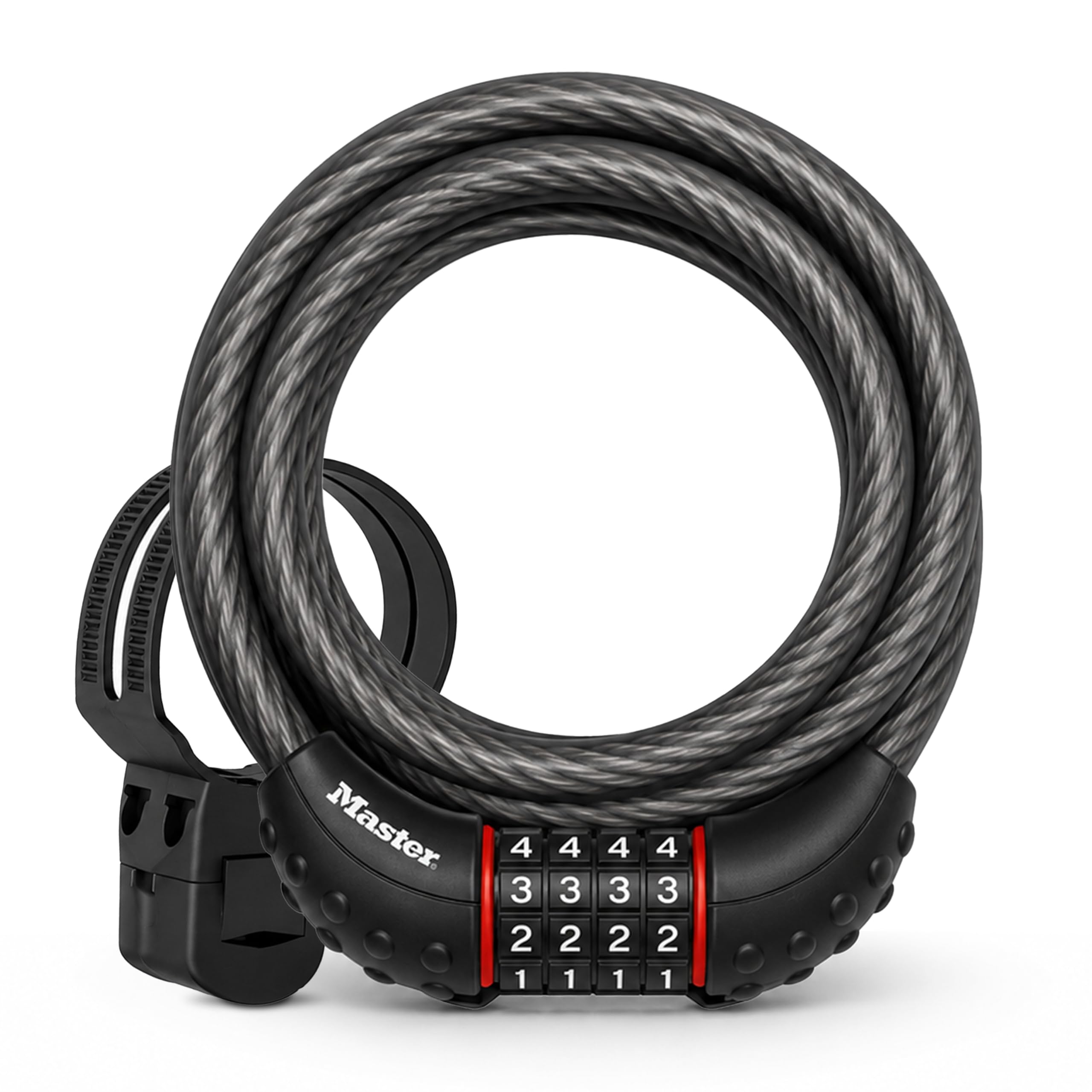 Amazon.com: Master Lock Candado de cable para bicicleta de 6 pies