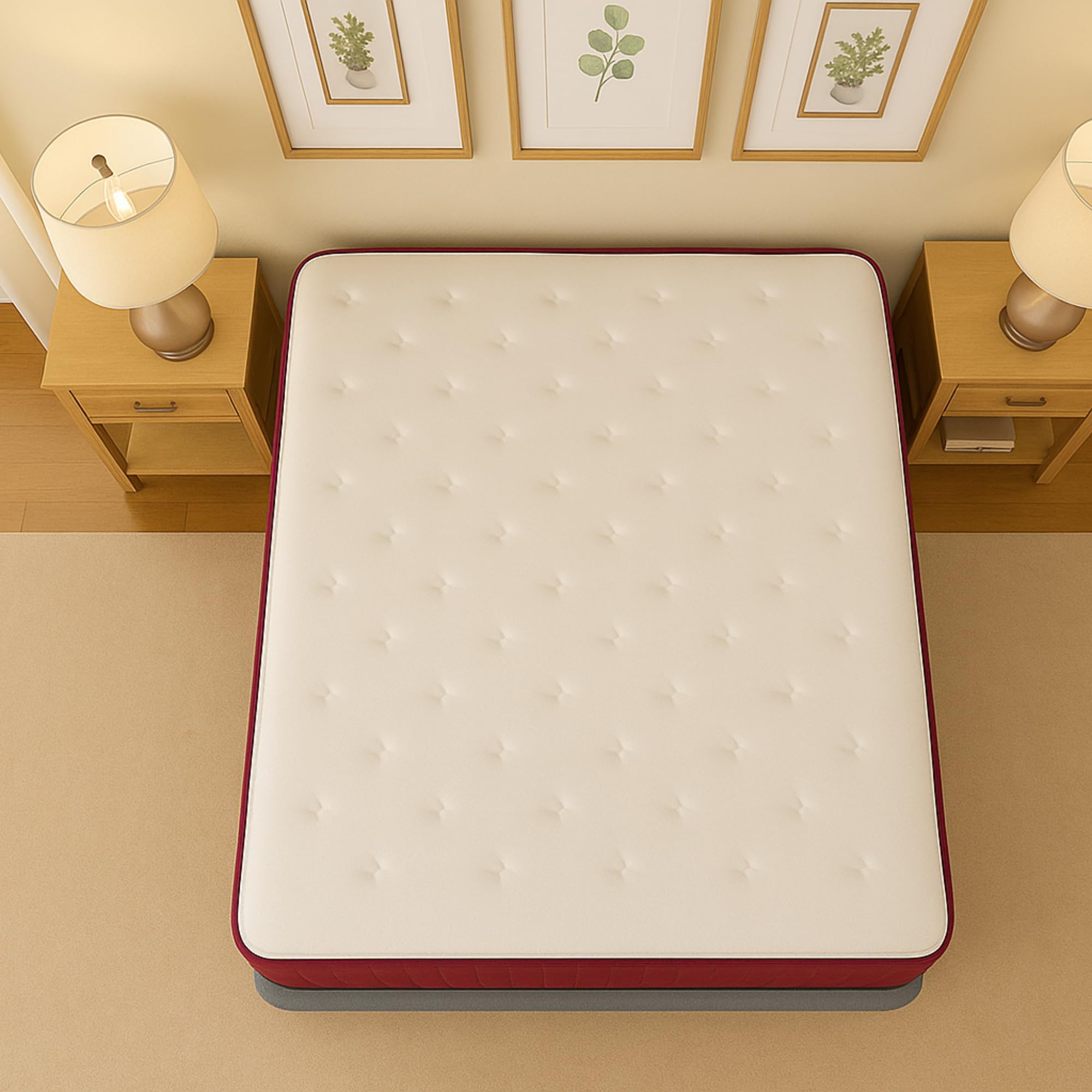 Baldiflex Emporio Materac Fuego 140 x 190cm Waterfoam i Memory H 21 cm Powłoka Przeciwroztocza