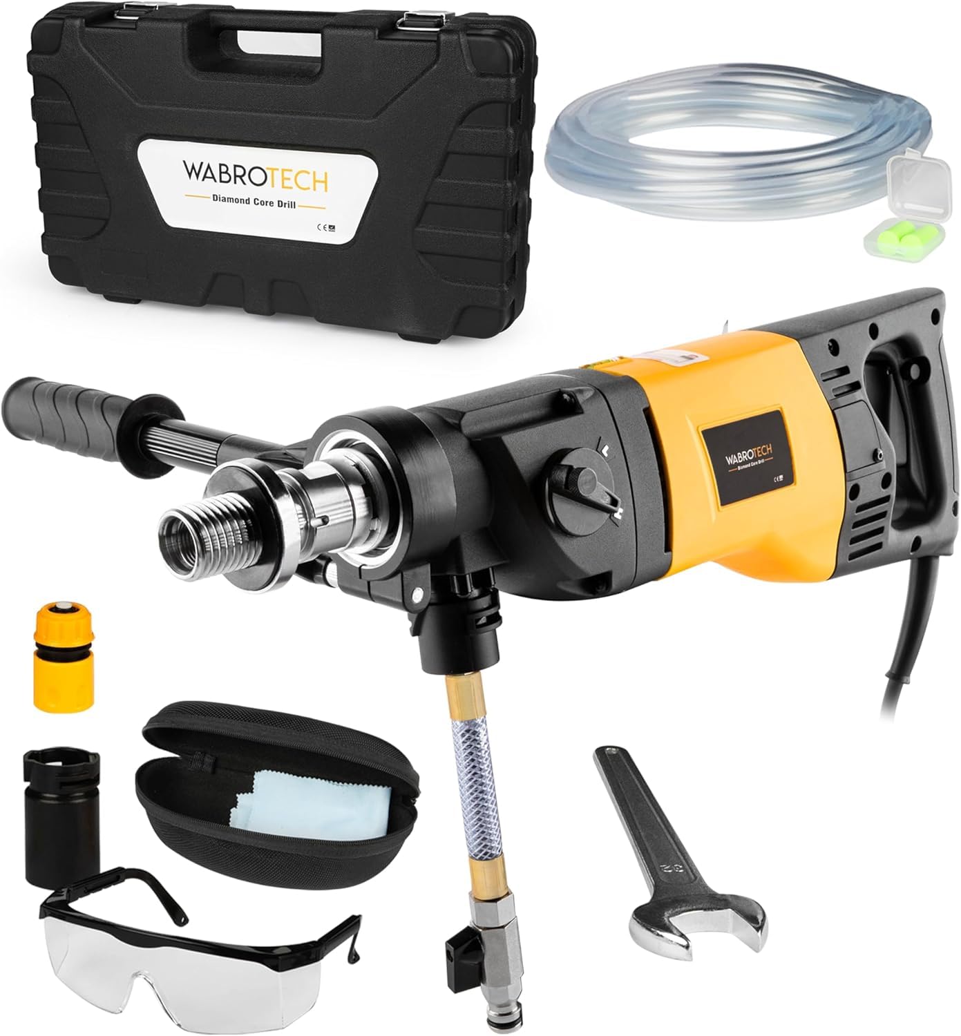 Diamant Kernbohrmaschine 2340 U/min 1900 W Kernbohrgerät ⌀22–202 mm mit Mikroschlag