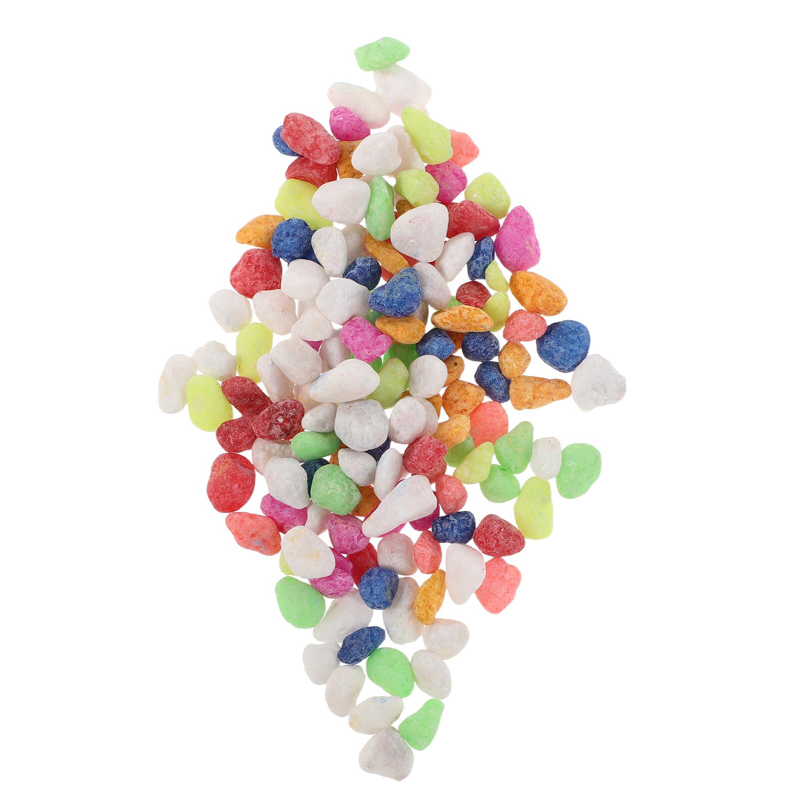 Sassi Decorativi Colorati 1 Confezione 1kg per Vaso | Pietre Naturali Leggere, Resistenti All’abrasione, Adatte a Terrarium e Composizioni Ornamentali Colore Casuale