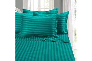 A KING'S BEDDING DELIGHT: ELEGANT COMFORT 6-PIECE SHEET SET