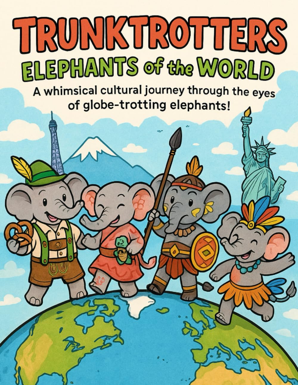Trunktrotters: Elephants of the World: A whimsical cultural journey through the eyes of globe-trotting elephants!