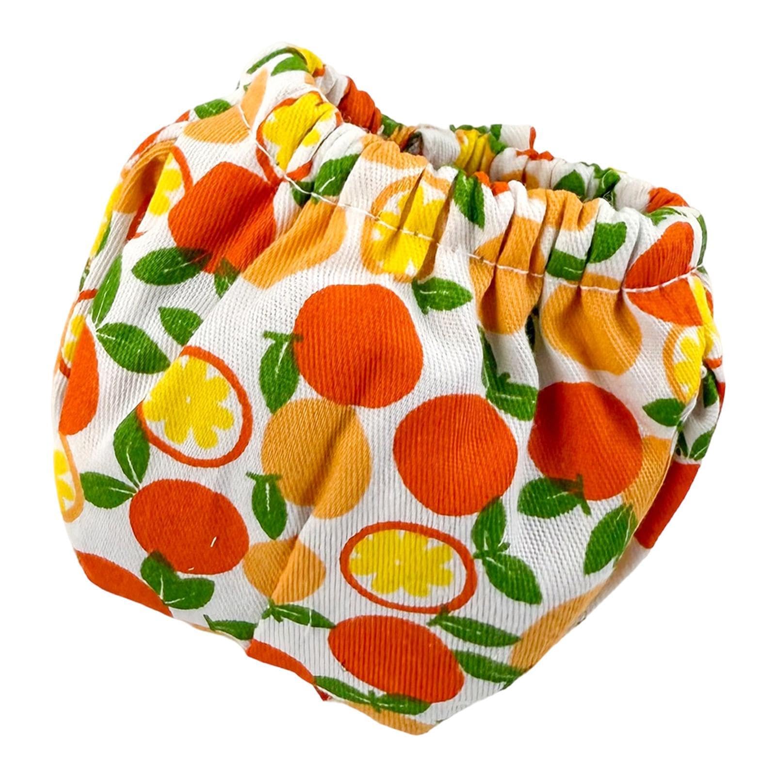 MagiDeal Small Pet Diaper Sugar Glider Squirrel Diaper Highly Absorbent No Leak Nappy Pants for Use on Pet Squirrels Hamster Traveling, Orange