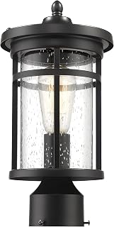 Casia Outdoor Post Light, Outdoor Pillar Light, Exterior Post Sconce, Outdoor Pillar Lamp, Outdoor Post Lantern Fixture for Garden,Patio, Yard, Balcony and entryway