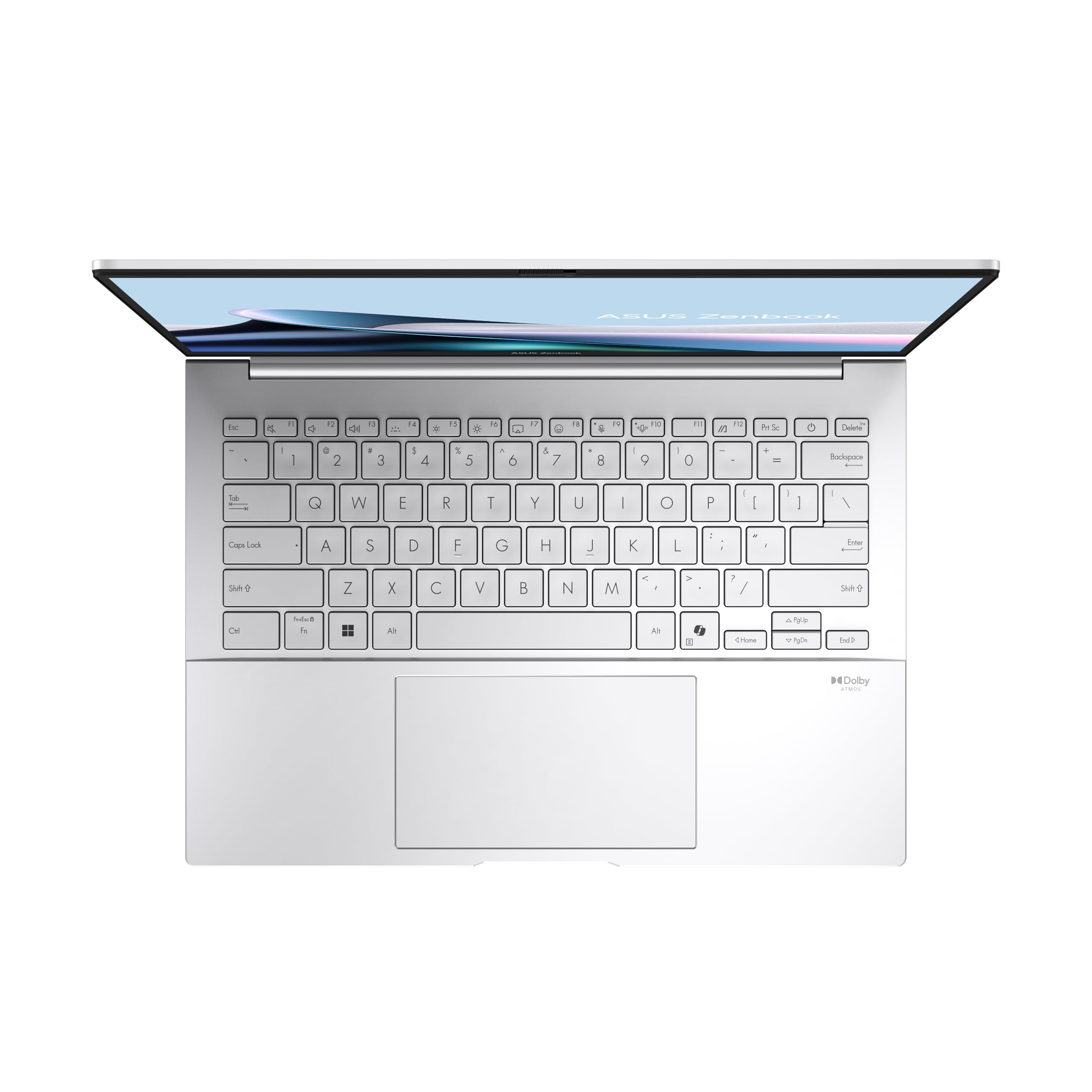 ASUS Zenbook 14 UX3405CA Ordinateur Portable | Copilot+ PC | Écran OLED 14" WUXGA 16:10 | Intel Core Ultra 7 255H | 16Go RAM | 1To SSD | Intel Arc | Win11 Home | Clavier QWERTZ | Argent