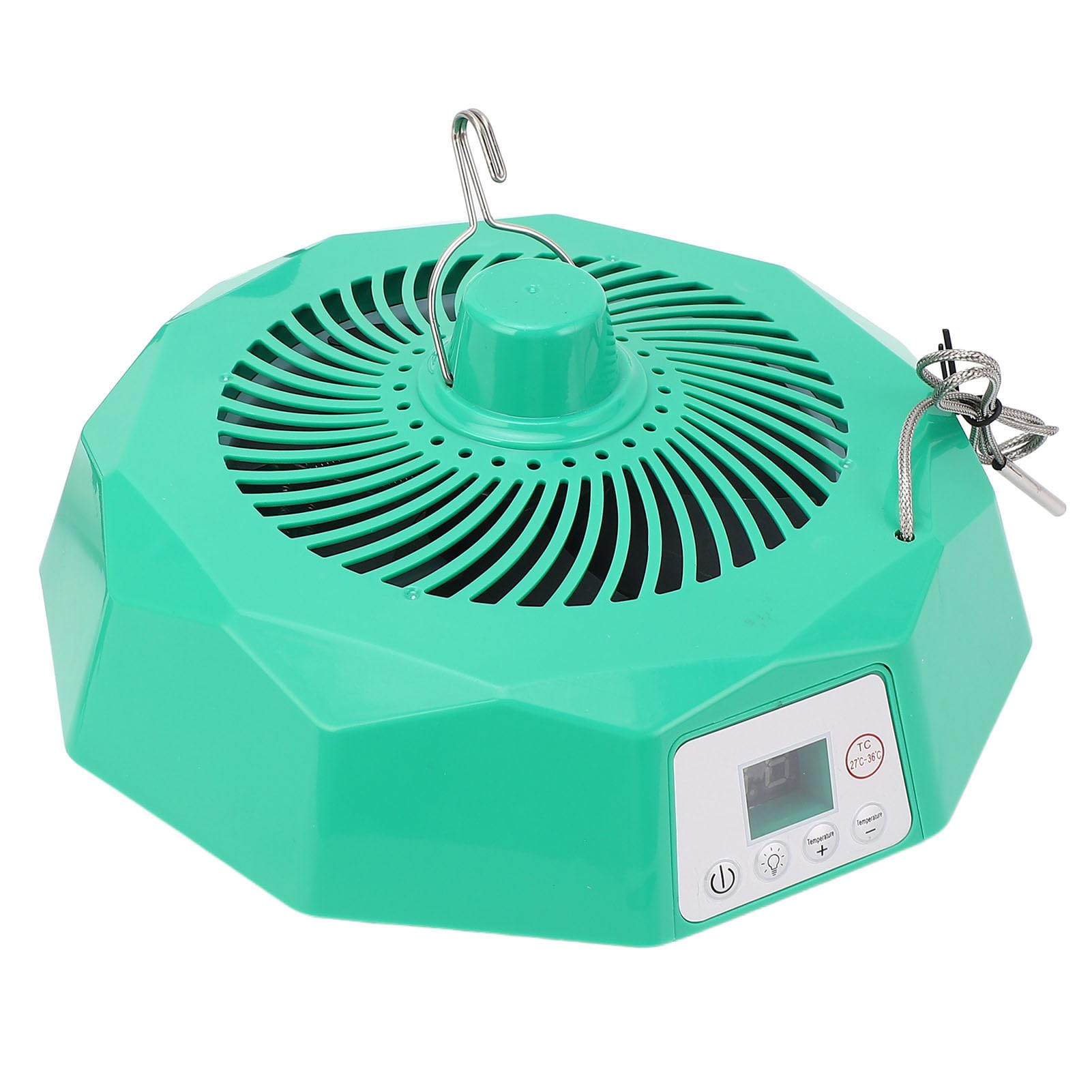 Zerodis Lampada Riscaldante per Bestiame, Riscaldamento per Animali Domestici, Lampada Riscaldante per Animali Domestici, con Telecomando, Temperatura Regolabile, (Plug 220v)