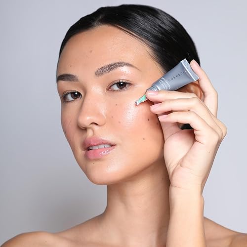 Miniatura 7 de COSMEDIX Suero para debajo de los ojos para ojeras e hinchazón, Opti Crystal - Suero líquido para levantar y reafirmar líneas finas y arrugas -