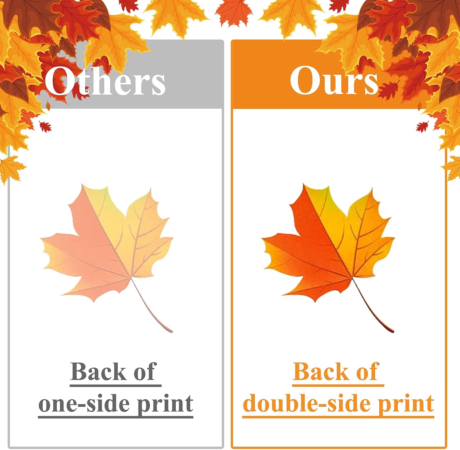 Coavas 174 Pcs Maple Window Clings 8 Sheets Fall Leaves Window Sticker Thanksgiving Decorations for Home Decor Leaf Stickers Autumn Glass Window Decorations