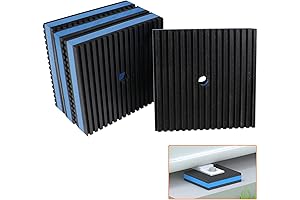 GCGOODS Rubber Anti-Vibration Washer Isolation Pads For Heavy Duty Washer and Dryer