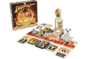 Funko Indiana Jones Sands of Adventure: An Exciting Cooperative Board Game for...
