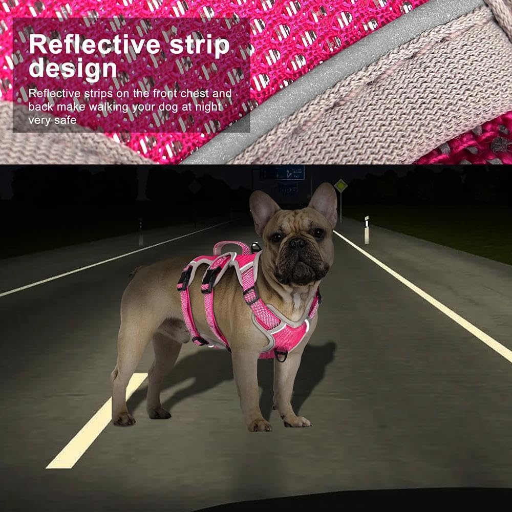 Con Maniglia Di Controllo Pettorina Per Cani Riflettente Per Esterni Pettorina Per Animali Domestici In Nylon Traspirante Gilet Per Cani Da Camminata Addestramento Da Caccia Da Campeggio Per Cani