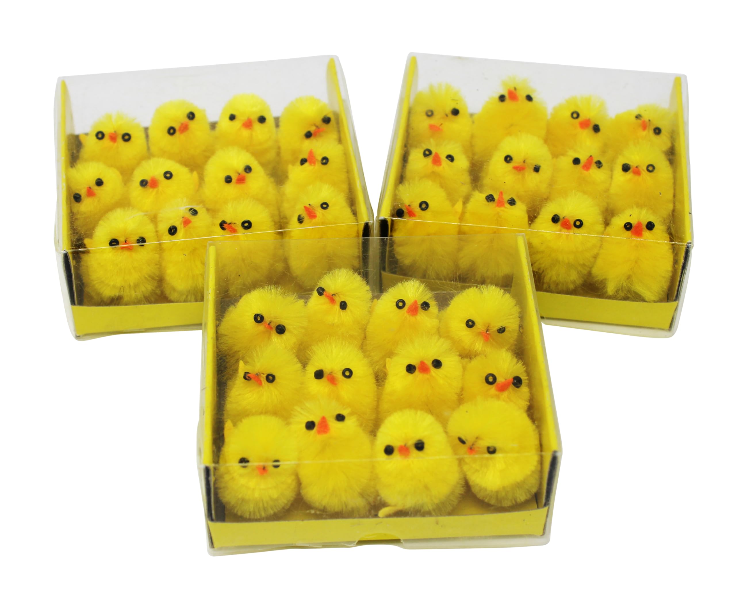 Bright Ideas Fluffy Chicks, Yellow, 3cm - Image 3