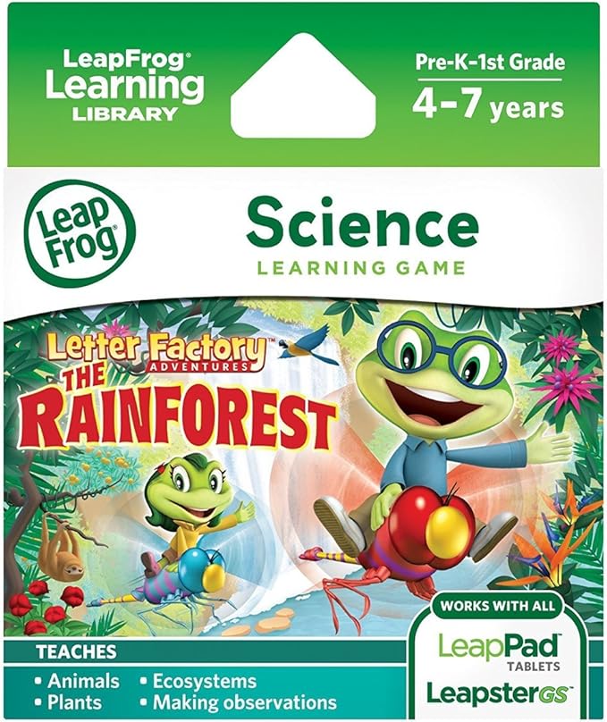 Leapfrog Factory Adventures The Rainforest Amazon.co.uk Toys & Games
