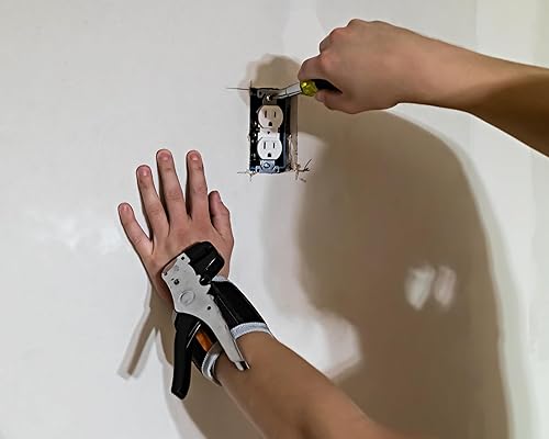 Miniatura 8 de Expression Tees Pulsera magnética para herramientas perfecta para el día del padre y regalo de cumpleaños para papá, 15 imanes fuertes, dispositivo