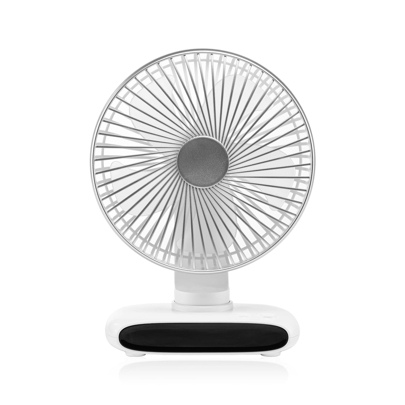 Ventilador de escritorio USB 3600mAh oscilante con 6 velocidades para colgar en techo