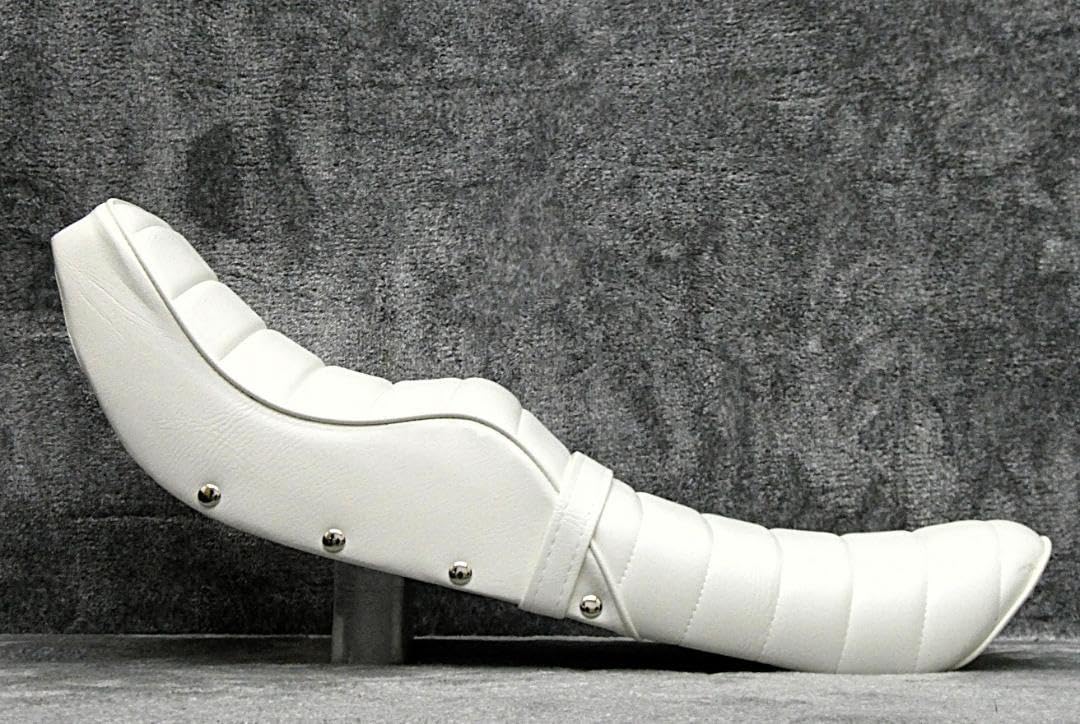 Amazon | GS400鋲打ち 白皮 新アンコ タックロールシート/ホワイト