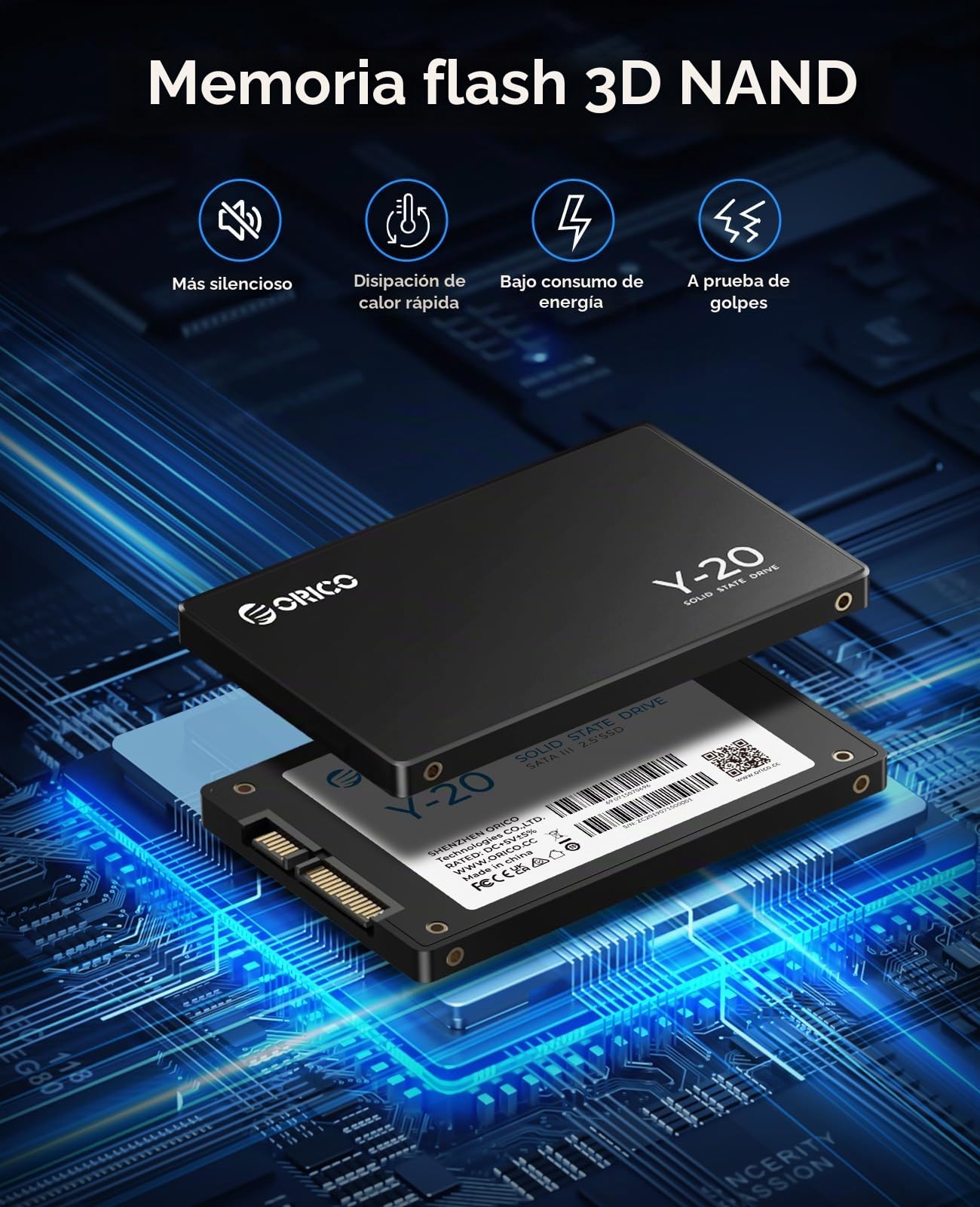 ORICO 512GB SSD SATA III 6Gb/s 2.5