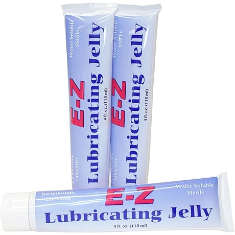 Moptrek 4oz Lubricating Jelly Tube (3-pack, USA-Made)