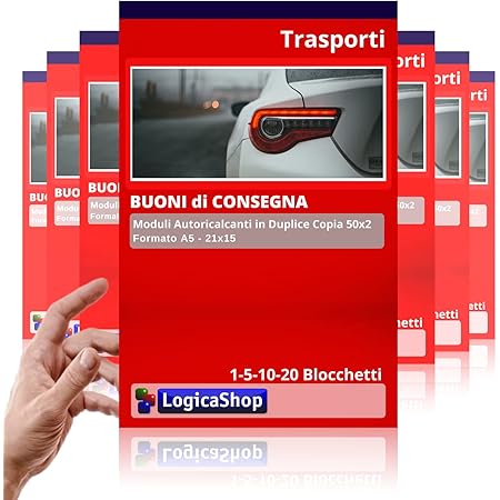 Blocchi Buoni Consegna Data Ufficio - 40 Blocchi Da 50 Moduli, 11.5x16.5cm, Carta Termica - Foto 7